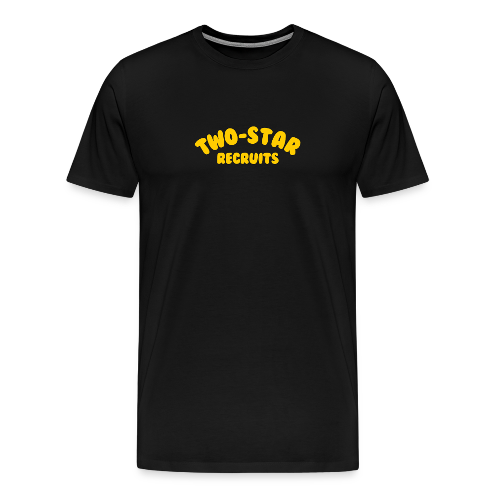 Two-Star Recruits | Premium T-Shirt - black