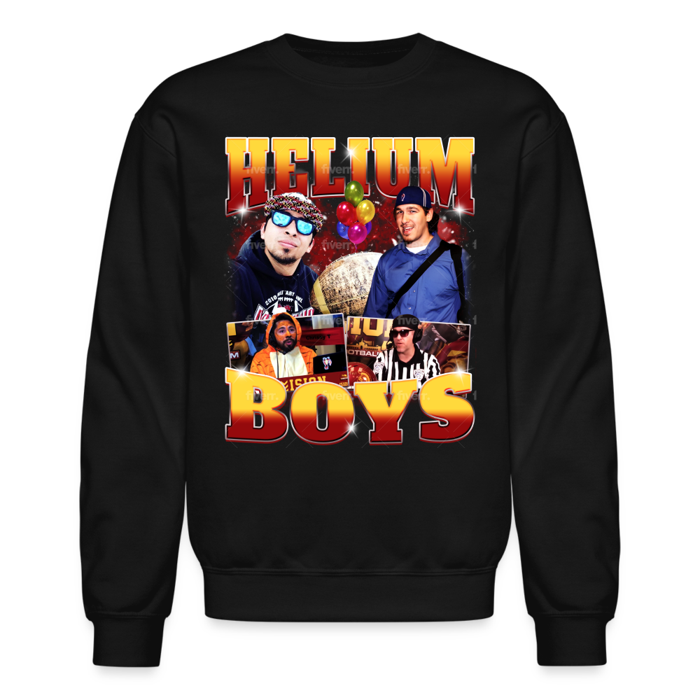 Helium Boys | Crewneck Sweatshirt - black