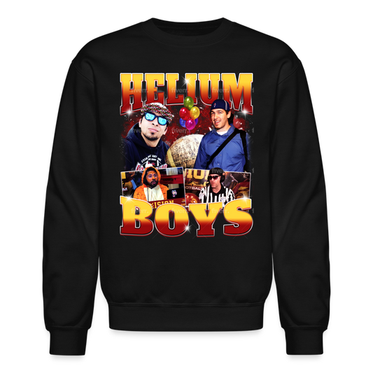Helium Boys | Crewneck Sweatshirt - black