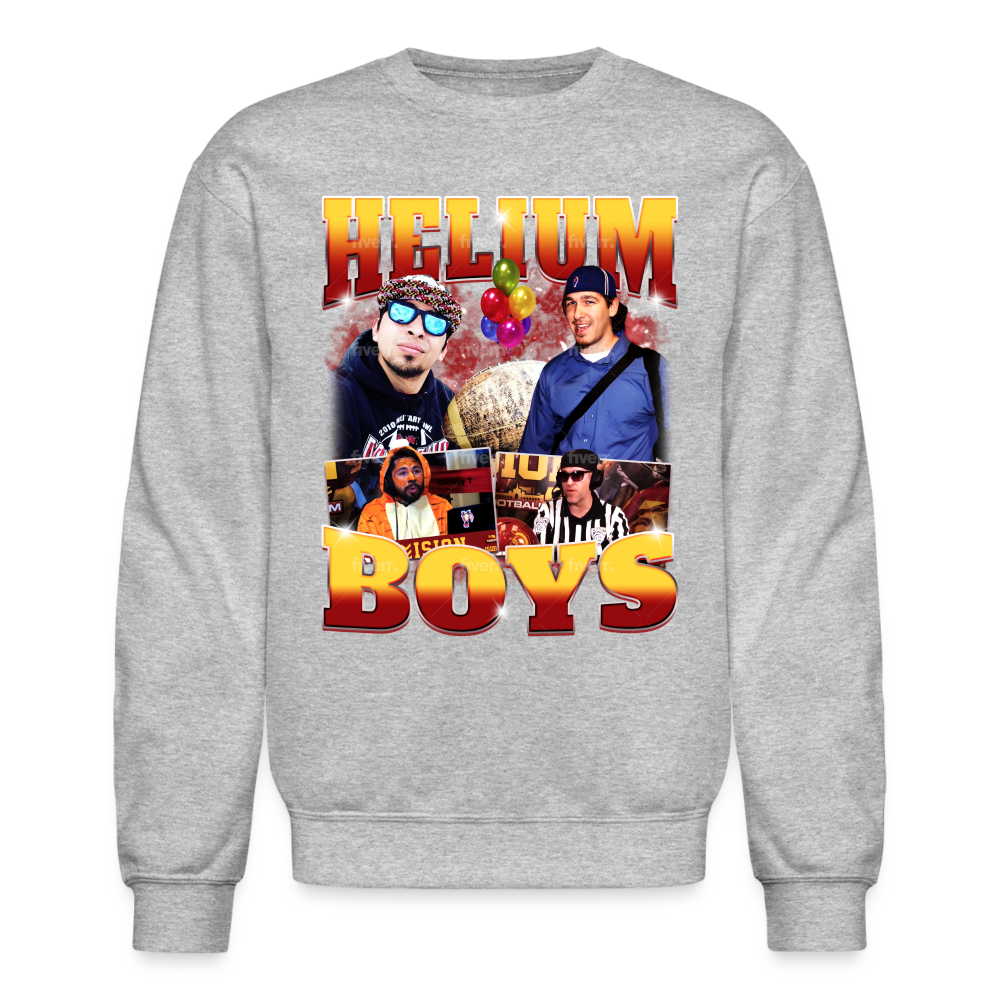 Helium Boys | Crewneck Sweatshirt - heather gray