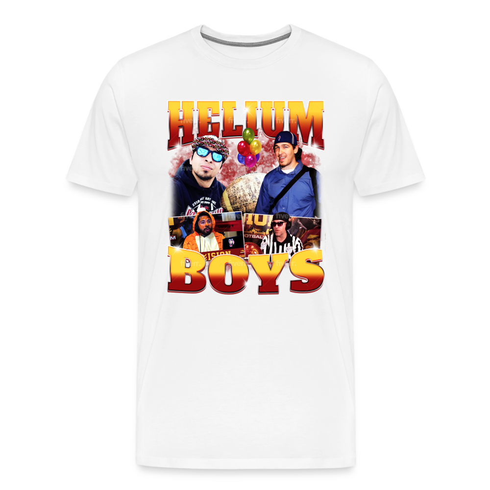 Helium Boys | Premium T-Shirt - white