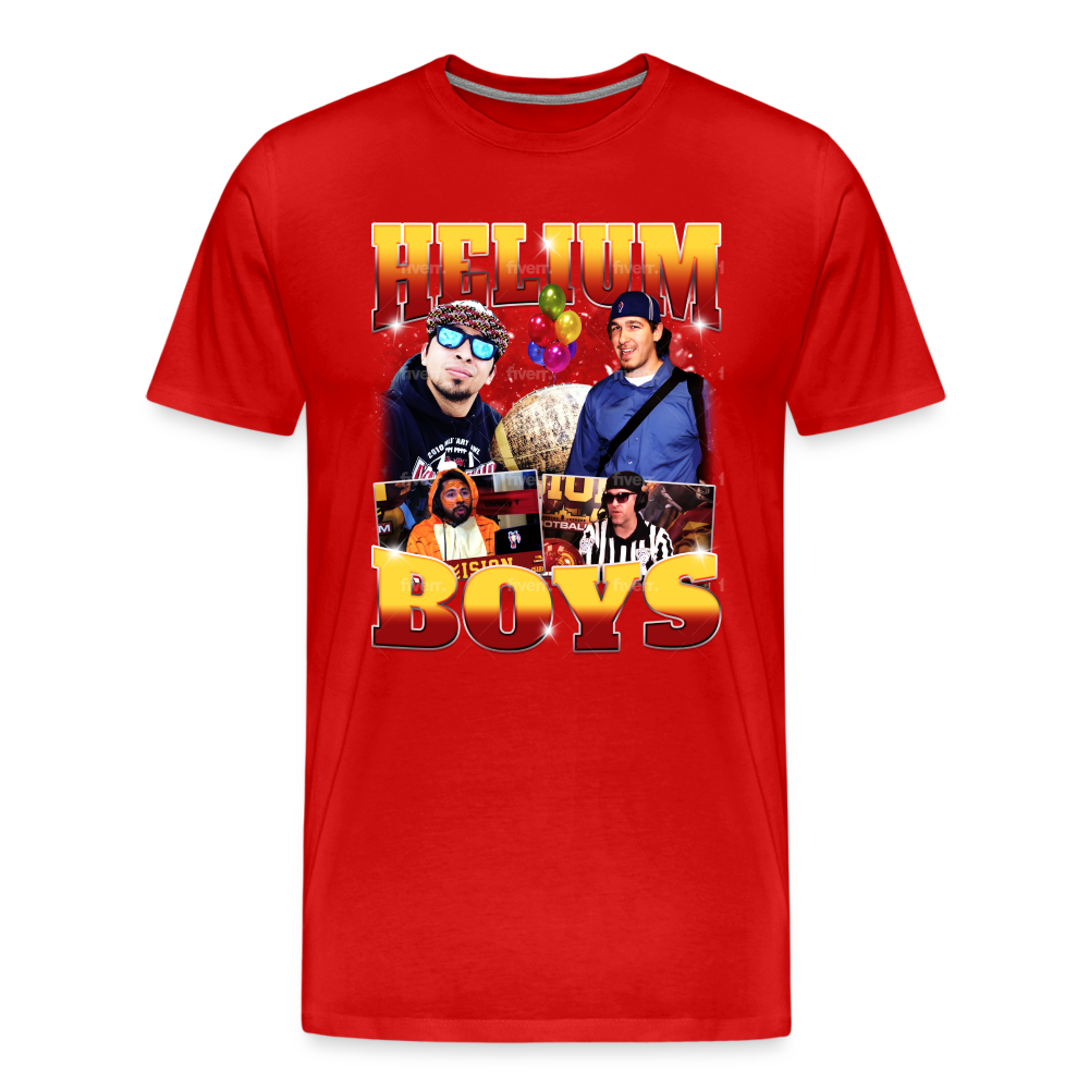 Helium Boys | Premium T-Shirt - red